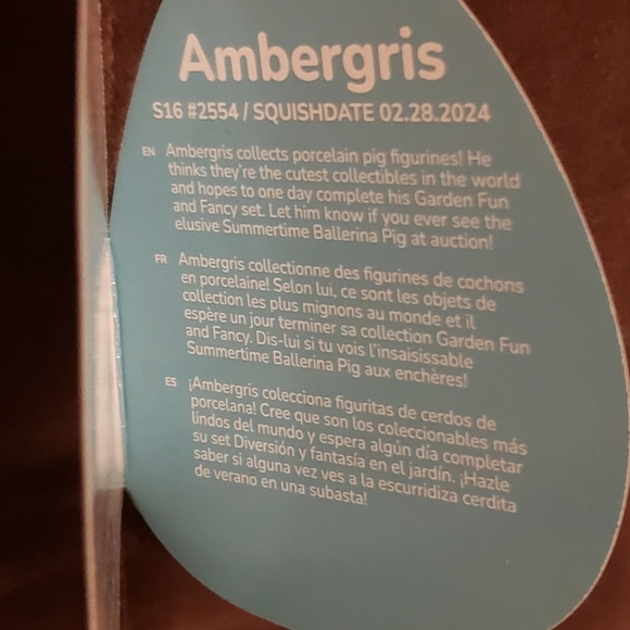 ULTRA RARE❗ - Gold Tag❗  NWT Squishmallows Ambergris the Goblin King - 16 inches - Picture 7 of 9